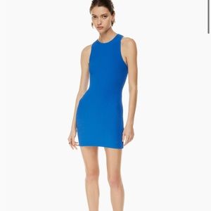 Wilfred Long racer back ribbed dress (picture to show true colour)